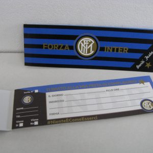 BIGLIETTO BUON COMPLEANNO INTER 11,5X17 (C.P.) - Co.Gi