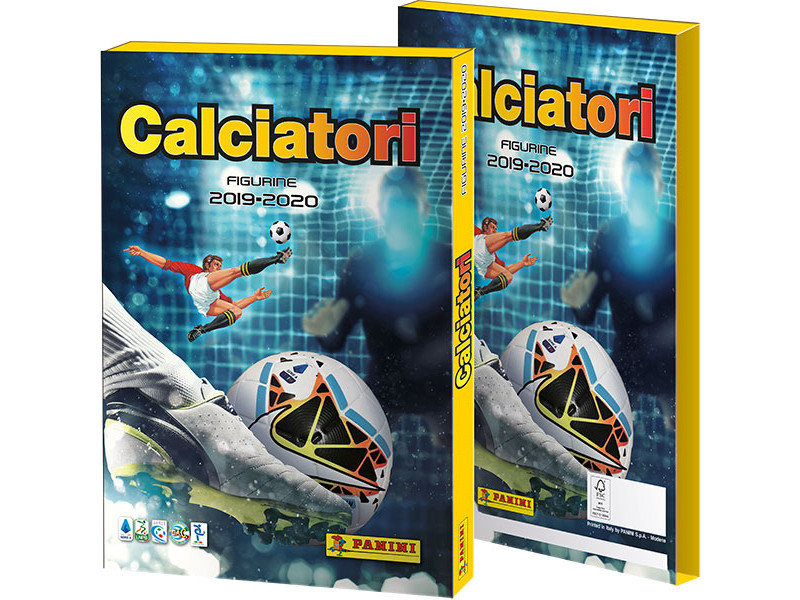 Calciatori Panini 2019/2020 album cartonato + 3 bustine (18